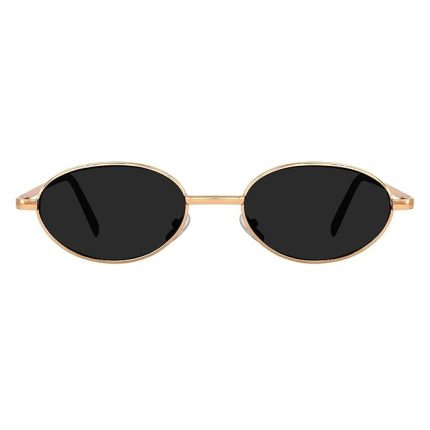 Small Retro Oval Sunglasses Vintage Style for Women Men