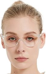 UV Protection, Night Vision Cat-eye Sunglasses (Free Size) (For Men & Women, Clear) - Image 2