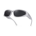 Wraparound Y2K Sunglasses For Men & Women | UV Protected | Full Rim Trending & Stylish Shades - Image 5