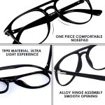 Money Heist Professor Eyeglass ARC Glass Blue Light Blocking Coating Glasses for Men Women - Image 2