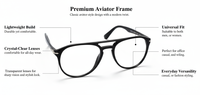 Money Heist Professor Eyeglass ARC Glass Blue Light Blocking Coating Glasses for Men Women - Image 3