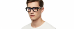 Rectangle Blue Light Blocking Glasses for Women & Men - Image 6