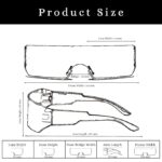 Black Shield Wraparound Sunglasses | Trendy Rimless One-Piece Shades for Men & Women - Image 4