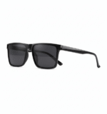 Black Flat Lens with Matte Frame Sunglasses, Goggles For Men's and Women's