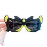 Kids Superhero Style Sunglasses | Fun Red & Yellow Hero Mask Design | Lightweight Fancy Goggles for Boys & Girls - Image 3